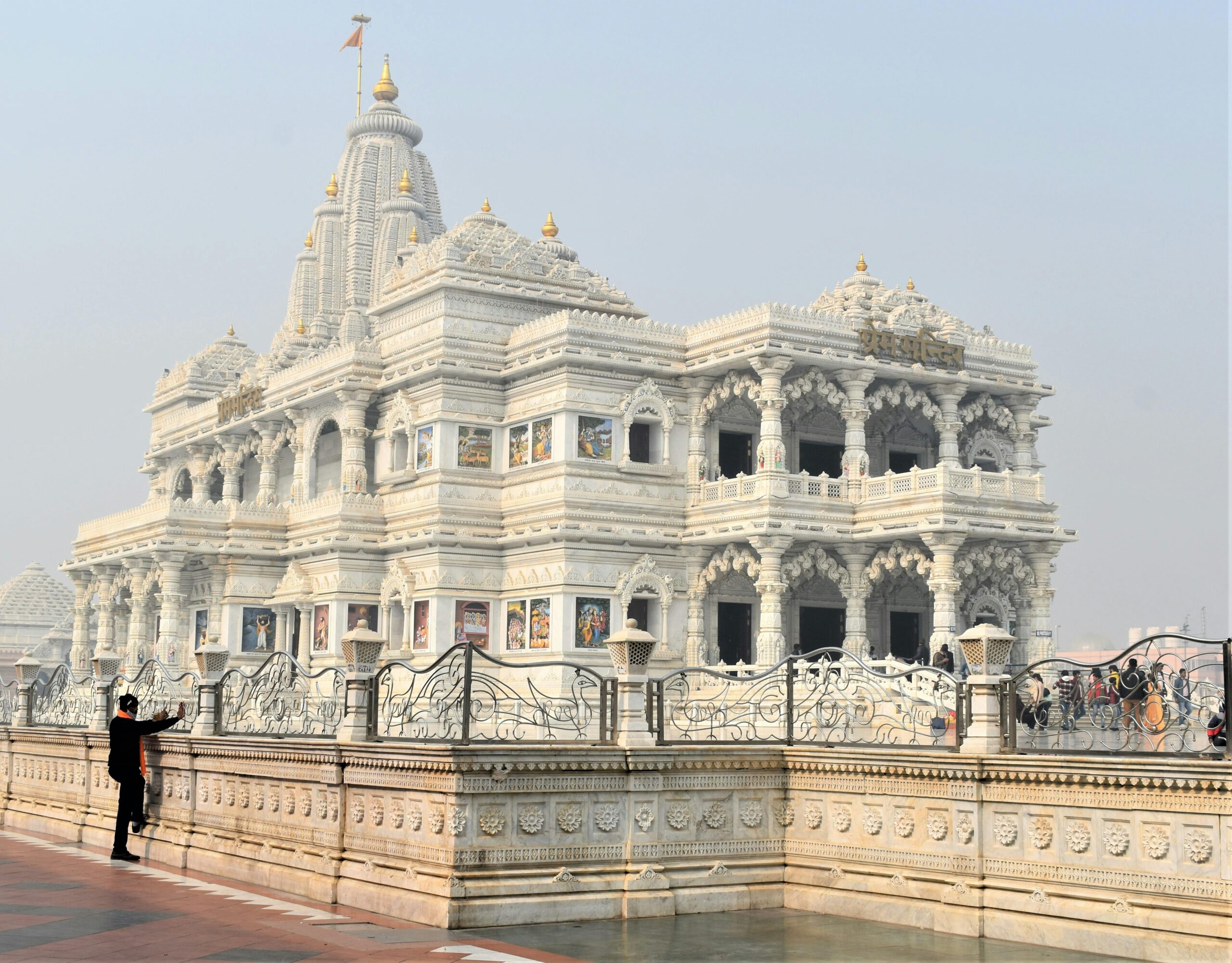 Prem Mandir temple Vrindavan India