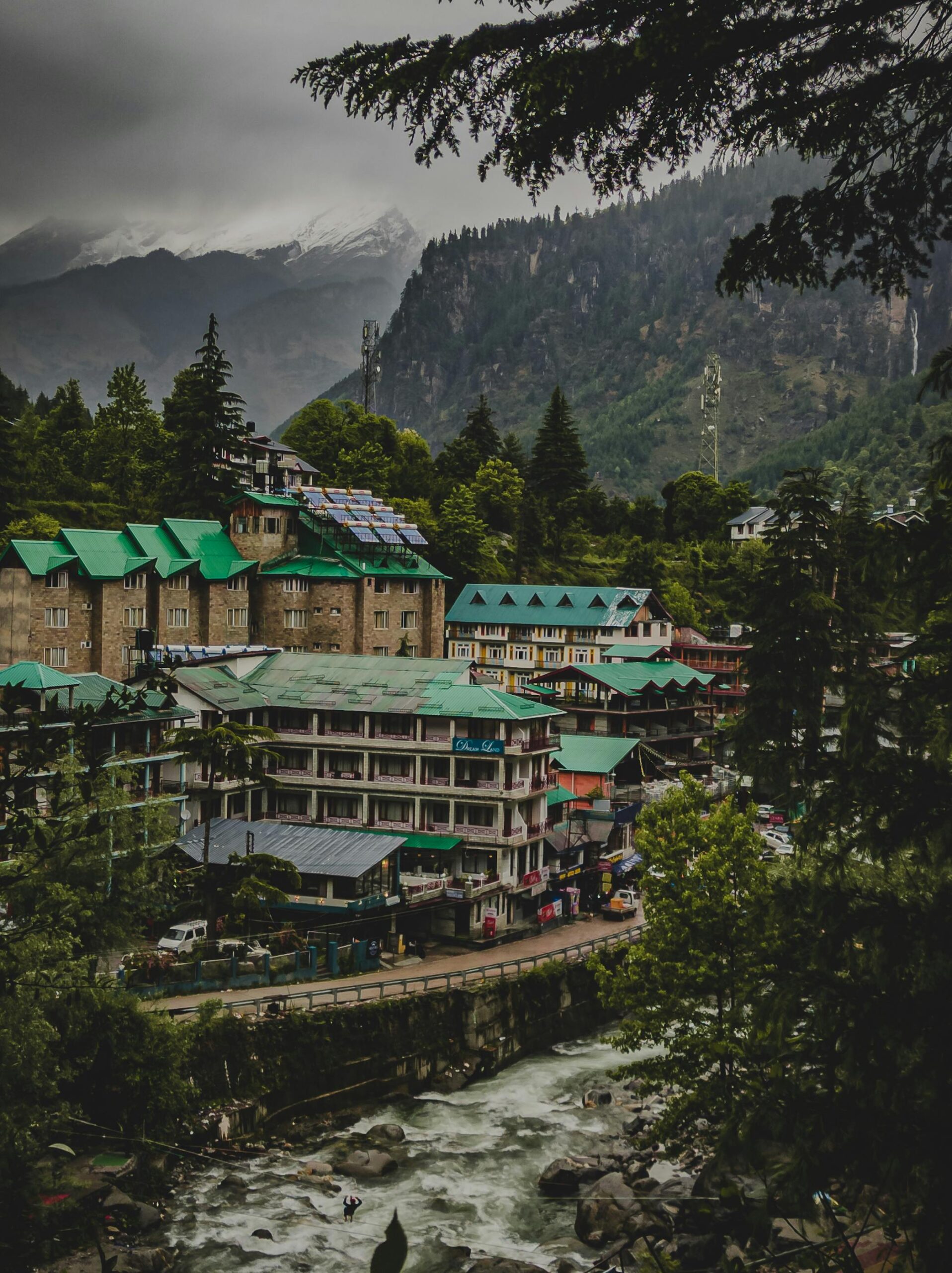 Manali Old Town street scene — manali travel guide